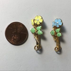 Vintage Flower Enamel Pins Brooches
